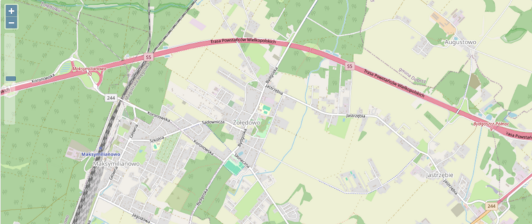 Działka 1000 m² | Żołędowo | Media